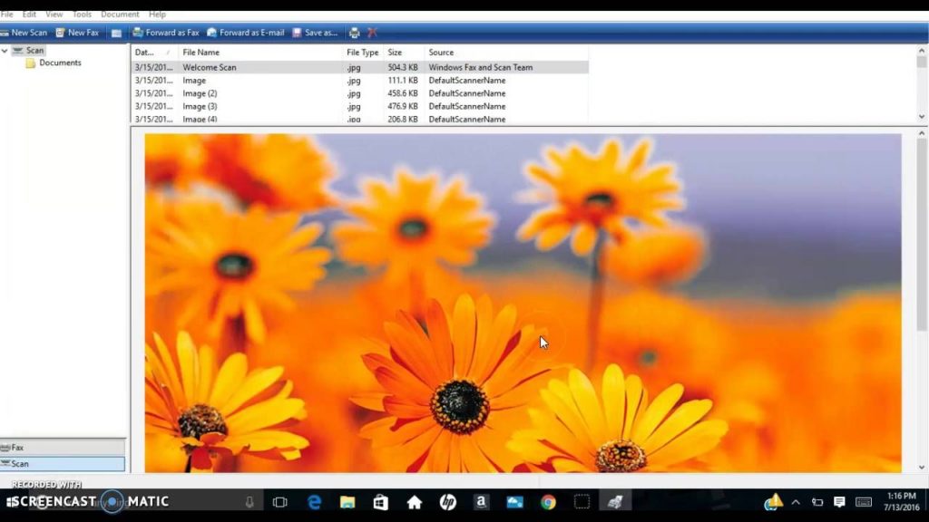 come cannerizzare un documento